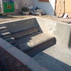 Piscina gunitada y con las estructuras interiores