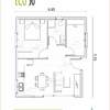 Plano 50m2
