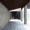 Porche-entrada, edificación existente-nueva