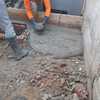 Proyectando hormigon impreso