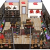 PROYECTO DECORACION 3D de tienda de ropa Canterbury