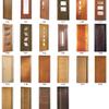 Puertas de madera ciegas o con vidriera