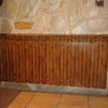 Radiador efecto madera