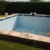 Reforma de piscina antes