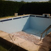 Reforma de piscina antes
