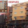 Rehabilitación fachada calle alcala en Madrid