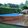 REVESTIMIENTO DE PISCINA CON PARQUET