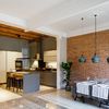 Salón diáfano abierto a la cocina