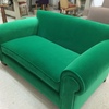 Sofa Chester en terciopelo verde