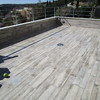 Terraza superior terminada