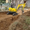 Trabajos de excavación.
