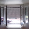 Ventana, perfil aluminio europeo abatible doble cristal