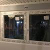 Ventanas nuevas de PVC en terraza