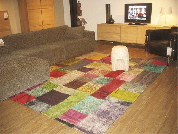 ALFOMBRA PATCHWORK  MULTICOLOR _607824