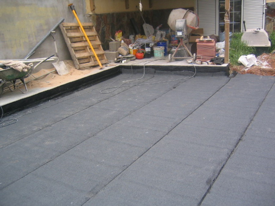 Impermeabilización de cubierta vegetal