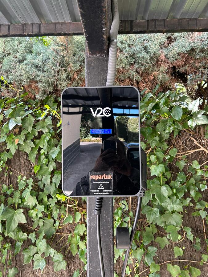 Punto de Recarga en casa en Exterior