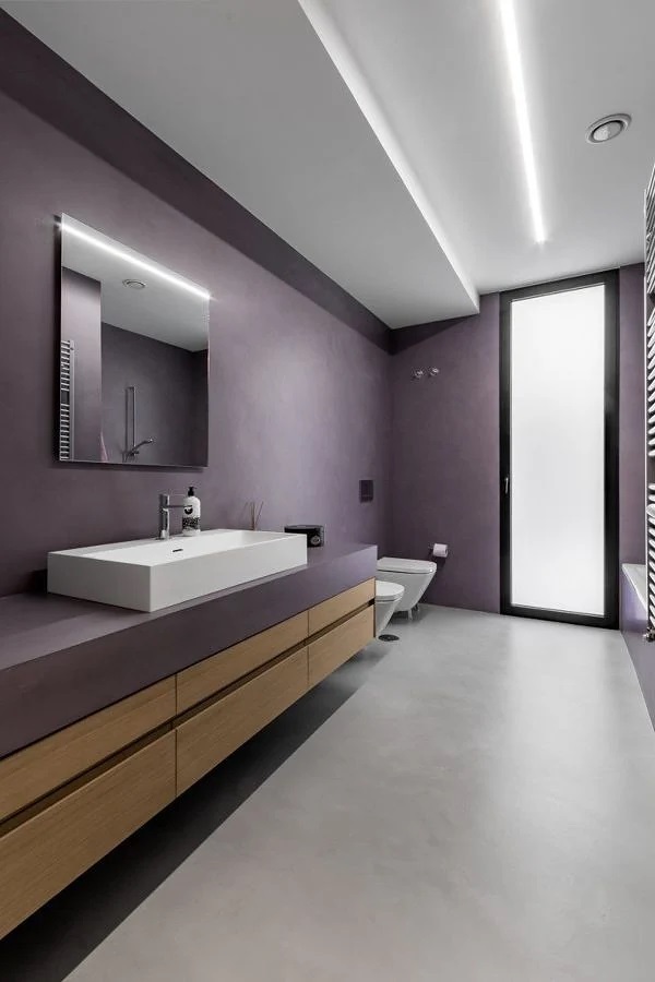 Microcemento en baños