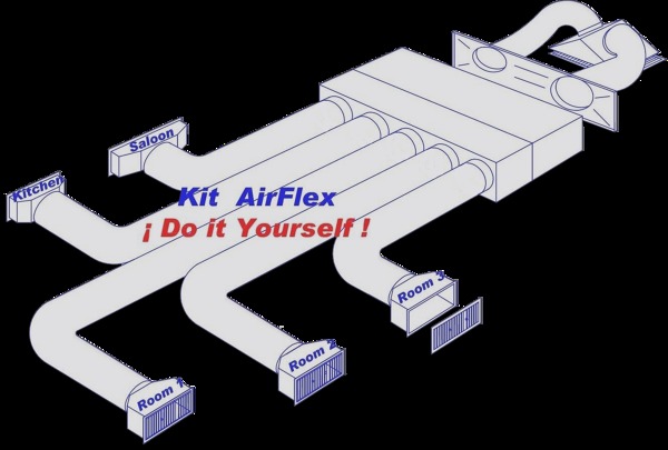Instalación por conductos Kit AirFlex_648338